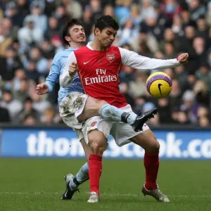 Triumphant Eduardo and Ireland: Manchester City 1-3 Arsenal, Barclays Premier League, 2008