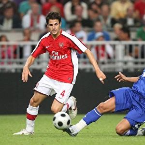 Triumphant Return: Fabregas vs. Gabi in the Amsterdam Arena Showdown - Arsenal's 3-2 Victory over Ajax (2008)