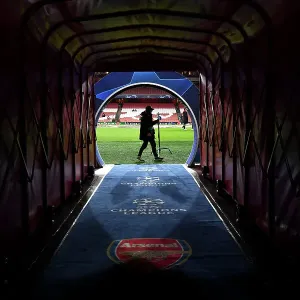 Through the Tunnel: Arsenal FC vs Sevilla FC - UEFA Champions League 2023/24