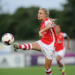 Turid Knaak: In Action during Chelsea Ladies vs. Arsenal Ladies WSL Match (2014)