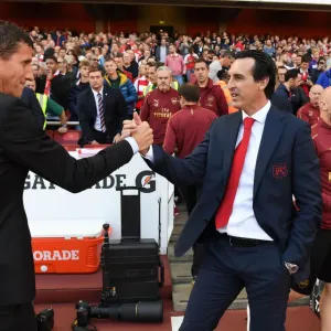 Unai Emery and Javi Gracia: A Pre-Match Encounter at the Emirates - Arsenal v Watford (2018-19)