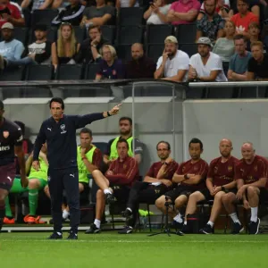 Unai Emery Leads Arsenal in 2018 Pre-Season Friendly Against SS Lazio Unai Emery Leads Arsenal in 2018 Pre-Season Friendly Against SS Lazio
