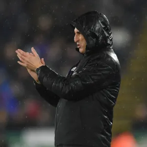Unai Emery Print at King Power Stadium Unai Emery Print at King Power Stadium