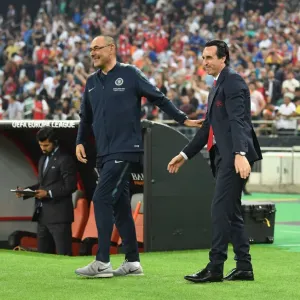 Unai Emery and Maurizio Sarri Face Off: Arsenal vs. Chelsea - UEFA Europa League Final 2019