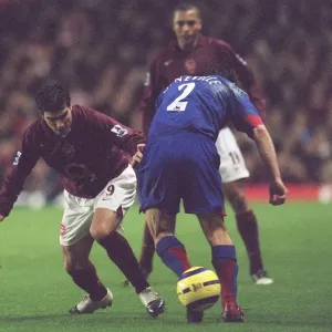 Print of The Unforgettable Clash at Highbury, 2006 FA Premiership