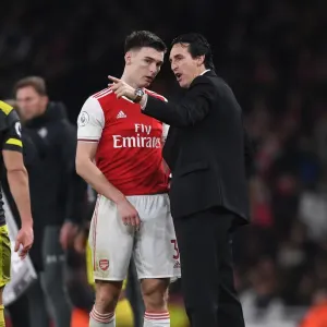 United Focus: Emery and Tierney at Arsenal's Emirates United Focus: Emery and Tierney at Arsenal's Emirates