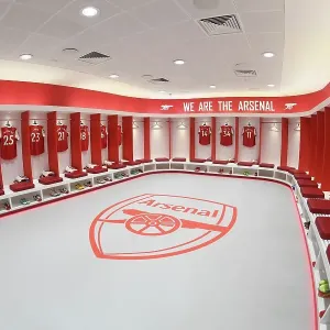The Unity of Arsenal: Arsenal FC's Huddle Before Battle Against Newcastle United, Premier League 2022-23
