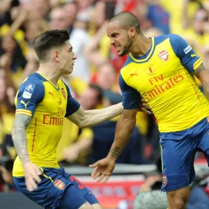 Unstoppable Arsenal: Walcott and Bellerin's FA Cup Final Goal Celebration (4-0 vs Aston Villa, 2015) Unstoppable Arsenal: Walcott and Bellerin's FA Cup Final Goal Celebration (4-0 vs Aston Villa, 2015)