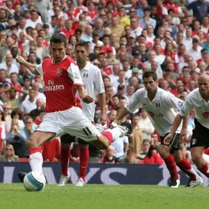 Van Persie Scores Penalty Print