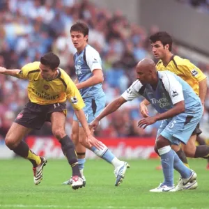 Van Persie vs. Distin: Manchester City Edges Past Arsenal in FA Premiership Showdown Van Persie vs. Distin: Manchester City Edges Past Arsenal in FA Premiership Showdown