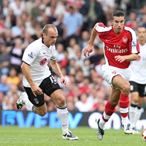 Van Persie vs. Murphy: A Premier League Rivalry Born - Fulham 1:0 Arsenal, 2008