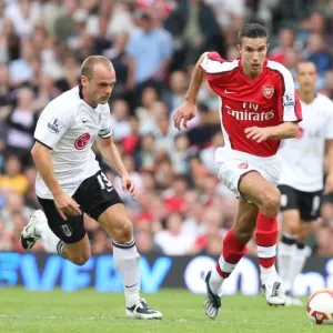 Van Persie vs. Murphy: A Premier League Rivalry Born - Fulham 1:0 Arsenal, 2008 Van Persie vs. Murphy: A Premier League Rivalry Born - Fulham 1:0 Arsenal, 2008