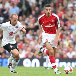 Van Persie vs. Murphy: A Rivalry Ignites - Fulham 1:0 Arsenal, Premier League, 2008 Van Persie vs. Murphy: A Rivalry Ignites - Fulham 1:0 Arsenal, Premier League, 2008