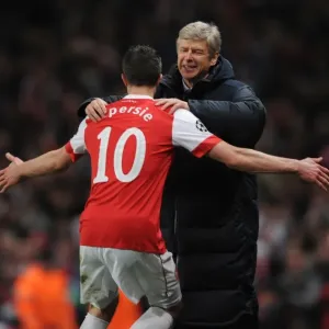 Van Persie's Historic Goal: Arsenal's 1-2 Victory Over Barcelona with Wenger