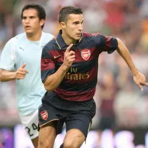 Van Persie's Strike: Arsenal's Victory over Lazio at Amsterdam ArenA (2007) Van Persie's Strike: Arsenal's Victory over Lazio at Amsterdam ArenA (2007)