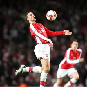 Van Persie's Thrilling 4-4 Stalemate: Arsenal vs. Tottenham, Barclays Premier League, Emirates Stadium (2008) Van Persie's Thrilling 4-4 Stalemate: Arsenal vs. Tottenham, Barclays Premier League, Emirates Stadium (2008)