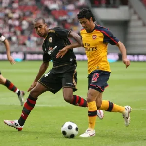 Vela's Stunning Goal: Beating Konko for Arsenal at the Amsterdam Tournament, 2008 Vela's Stunning Goal: Beating Konko for Arsenal at the Amsterdam Tournament, 2008
