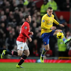 Vermaelen vs. Rooney: Battle at Old Trafford - Manchester United vs. Arsenal, Premier League 2013-14 Vermaelen vs. Rooney: Battle at Old Trafford - Manchester United vs. Arsenal, Premier League 2013-14