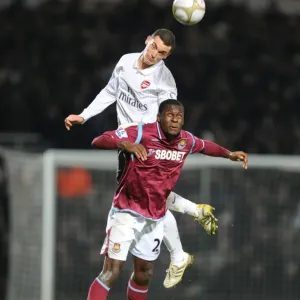Vermaelen's Header Secures FA Cup Win for Arsenal over West Ham: Frank Nouble's Effort Not Enough Vermaelen's Header Secures FA Cup Win for Arsenal over West Ham: Frank Nouble's Effort Not Enough