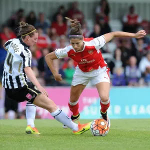 Vicky Losada brille dans la victoire 2:0 de l'WSL d'Arsenal sur Notts County.