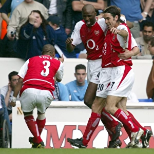 Vieira and Pires: Unforgettable Goal Celebration at White Hart Lane, 2004