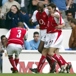 Vieira and Pires: Unforgettable Goal Celebration at White Hart Lane, 2004 Vieira and Pires: Unforgettable Goal Celebration at White Hart Lane, 2004