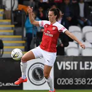 Viki Schnaderbeck in Action: Arsenal Women vs Manchester City Women, WSL (Women's Super League)