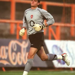 Vito Mannone: In Action for Arsenal Reserves Against Portsmouth Reserves, Underhill Stadium, 21/9/05