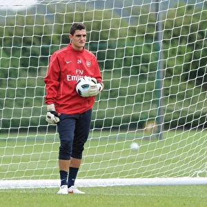 Vito Mannone (Arsenal). Arsenal Training Ground, London Colney, Hertfordshire, 7 / 7 / 2010