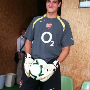 Vito Mannone (Arsenal). FC Utrecht v Arsenal. Arsenal Pre Season Friendly Vito Mannone (Arsenal). FC Utrecht v Arsenal. Arsenal Pre Season Friendly