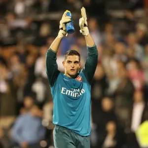 Vito Mannone: The Hero of Arsenal's 1-0 Win at Fulham, Barclays Premier League, 2009 Vito Mannone: The Hero of Arsenal's 1-0 Win at Fulham, Barclays Premier League, 2009
