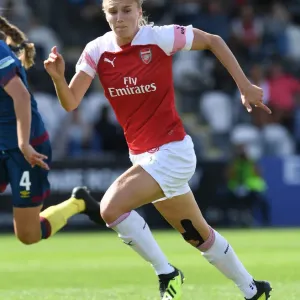 Vivianne Miedema: In Action for Arsenal Women Against West Ham United