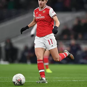 Vivianne Miedema in Action: Tottenham Hotspur vs. Arsenal, FA Womens Super League (2019-20)