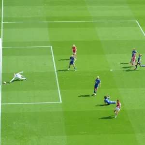 Vivianne Miedema Scores First Goal for Arsenal Women in FA WSL Match Against Chelsea