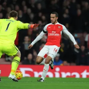 Walcott's Shot Denied: Boruc Saves for Bournemouth in Arsenal-Bournemouth Clash