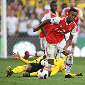Watford vs Arsenal: Joe Willock in Action during the 2019-20 Premier League Clash