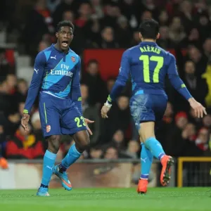 Welbeck and Sanchez: Arsenal's Unstoppable Duo Strikes Back at Manchester United in FA Cup Quarterfinals Welbeck and Sanchez: Arsenal's Unstoppable Duo Strikes Back at Manchester United in FA Cup Quarterfinals