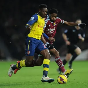Welbeck vs. Song: Intense Battle in West Ham United vs. Arsenal (2014-15)