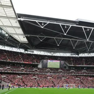 Wembley Stadium. Arsenal 1: 2 Birmingham City, Carling Cup Final, Wembley Stadium Wembley Stadium. Arsenal 1: 2 Birmingham City, Carling Cup Final, Wembley Stadium