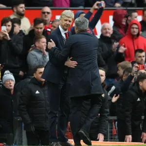 Wenger vs. Mourinho: Premier League Showdown (Manchester United vs. Arsenal, 2017-18) Wenger vs. Mourinho: Premier League Showdown (Manchester United vs. Arsenal, 2017-18)