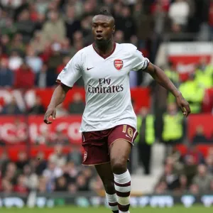 William Gallas in Action: Manchester United vs. Arsenal, 2:1 (2008) William Gallas in Action: Manchester United vs. Arsenal, 2:1 (2008)