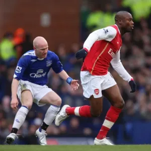 William Gallas Print, Arsenal vs Everton Match William Gallas Print, Arsenal vs Everton Match