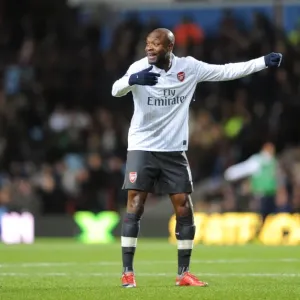 William Gallas (Arsenal). Aston Villa 0: 0 Arsenal. Barclays Premier League