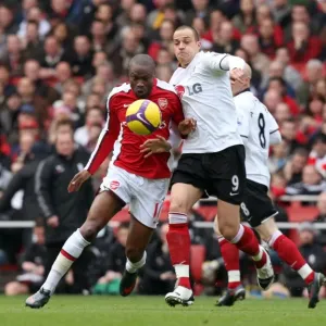 William Gallas (Arsenal) Bobby Zamora (Fulham) William Gallas (Arsenal) Bobby Zamora (Fulham)