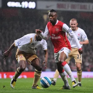 William Gallas (Arsenal) George Boateng (Middlesbrough) William Gallas (Arsenal) George Boateng (Middlesbrough)
