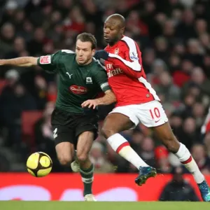 William Gallas (Arsenal) Karl Duguid (Plymouth) William Gallas (Arsenal) Karl Duguid (Plymouth)