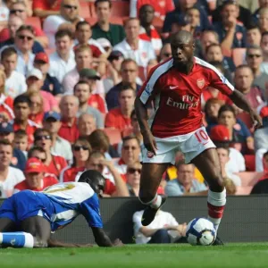 William Gallas (Arsenal) Mohammed Diame (Wigan) William Gallas (Arsenal) Mohammed Diame (Wigan)