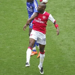 William Gallas (Arsenal) Soloman Kalou (Chelsea) William Gallas (Arsenal) Soloman Kalou (Chelsea)
