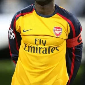 William Gallas: Arsenal's Fortitude in a 1:1 Battle with Dynamo Kiev, UEFA Champions League, Group G, Valeri Lobanovski Stadium, Kiev, September 17, 2008