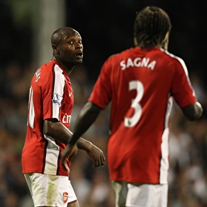 William Gallas and Bacary Sagna (Arsenal)